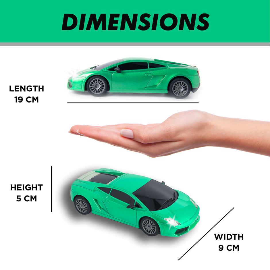 Frendo 1:24 Hi Speed Mini Remote Control Car | Lam Green