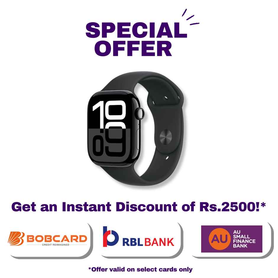 Apple Watch Series 10 - 46 mm | WatchOS 11 | Jet black