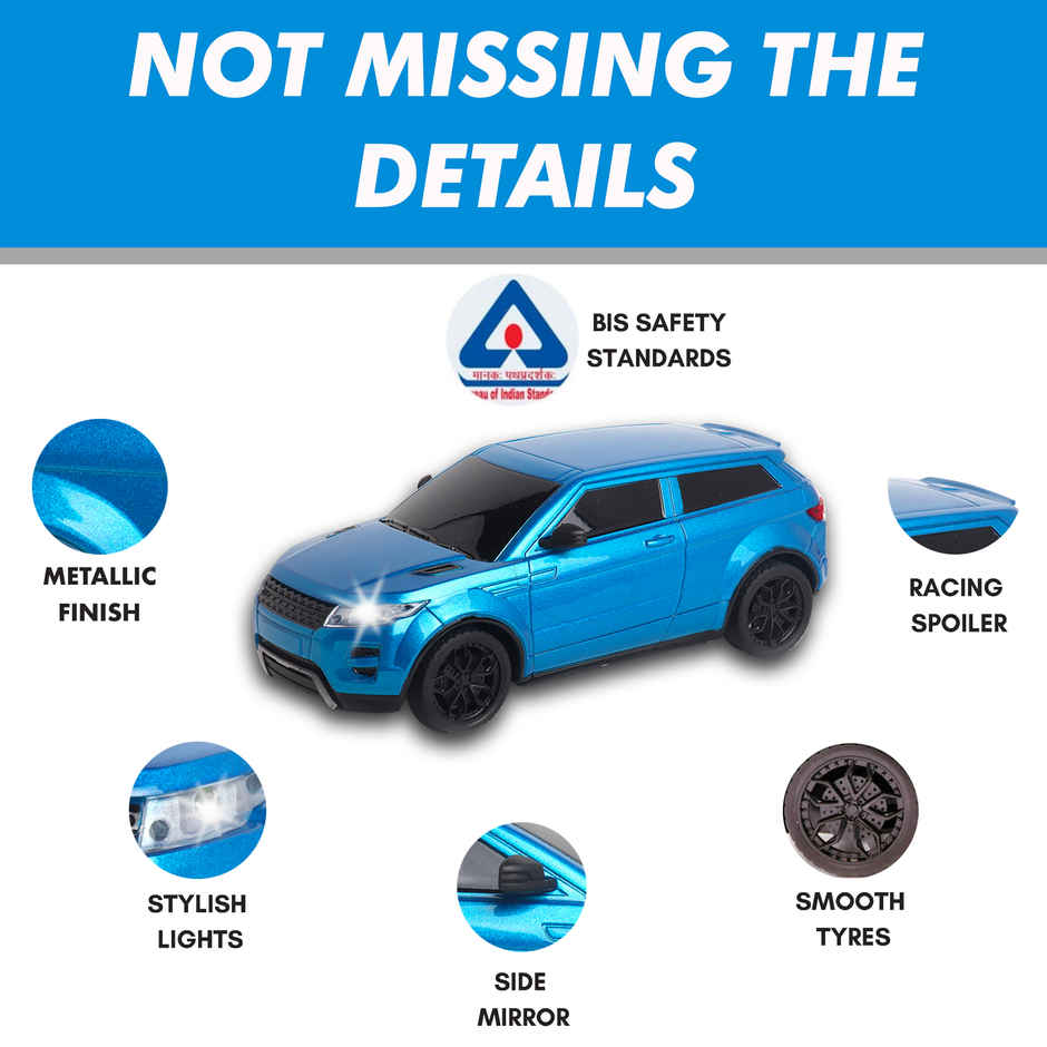 Frendo 1:24 Hi Speed Mini Remote Control Car -Rov Blue