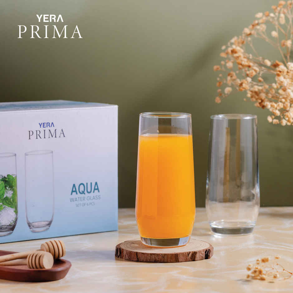 Yera Glassware Prima Zest Tumbler Set | TH9ALG | 290ml