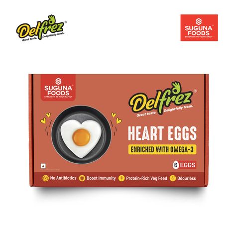 Suguna Delfrez Heart Eggs - Omega3