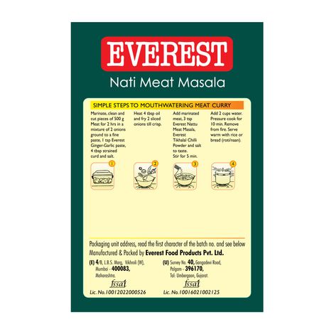 Everest Desi Meat Masala Box Pouch