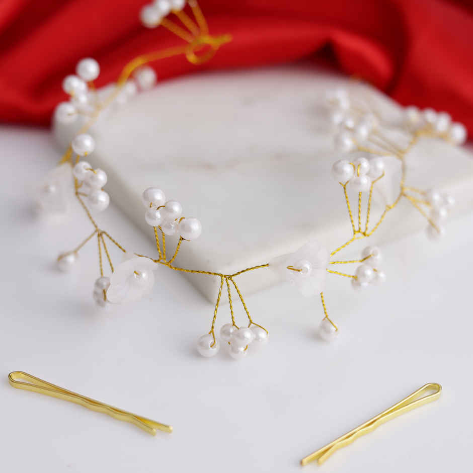Designer Fancy Hair Accessory - Traditional Indian Jewellery | Oye Happy