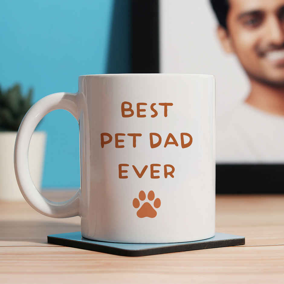Best Pet Dad Ever Gift Mug | Oye Happy