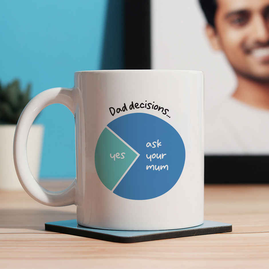 Dad Decisions Mug | Oye Happy