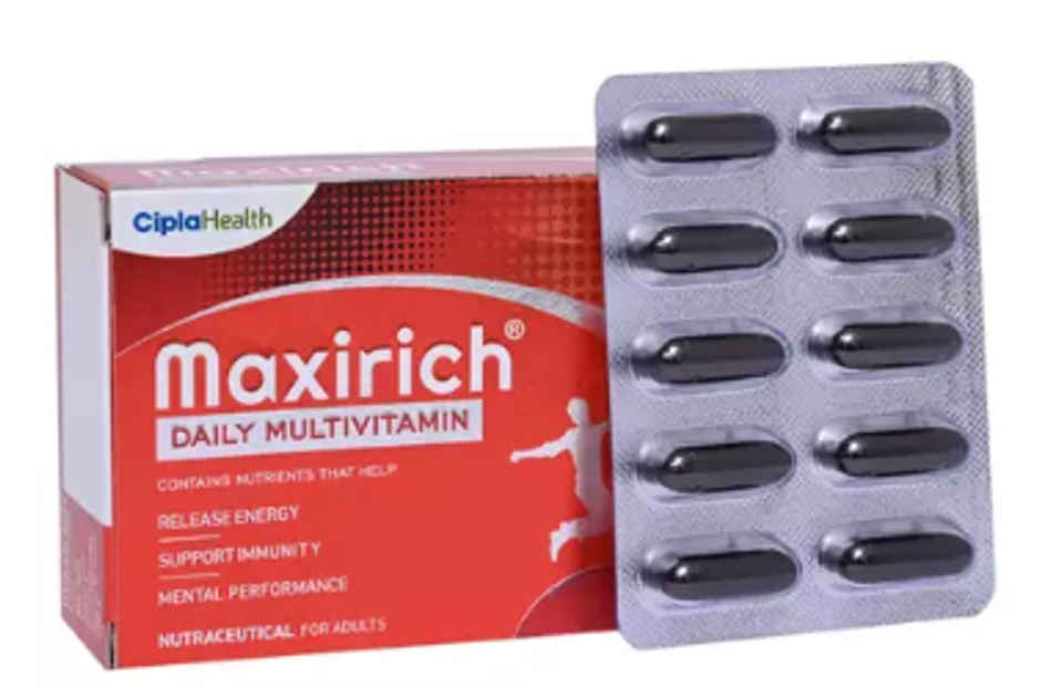 Maxirich Daily Multivitamin Capsule 10