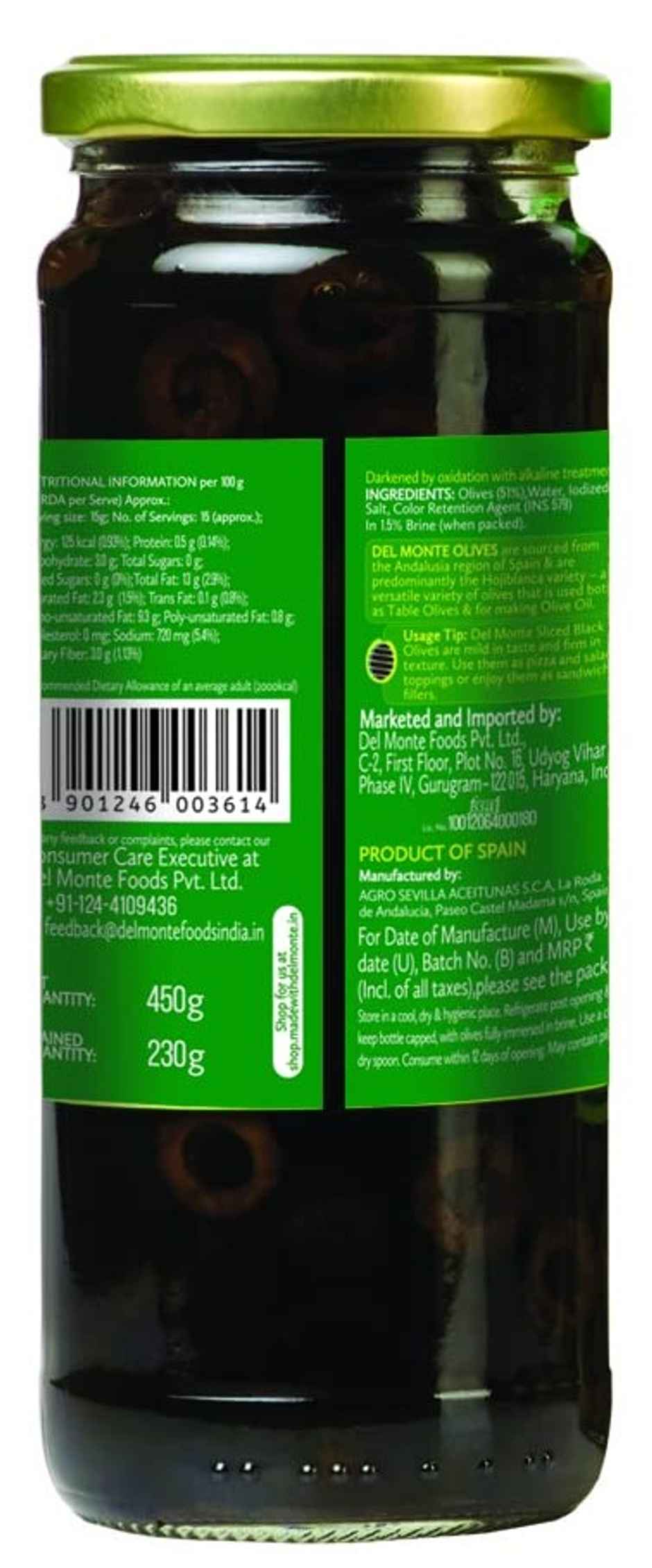 Del Monte Black Olives