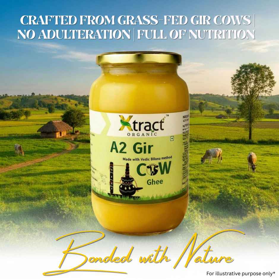 Xtract Organic A2 Gir Cow ghee