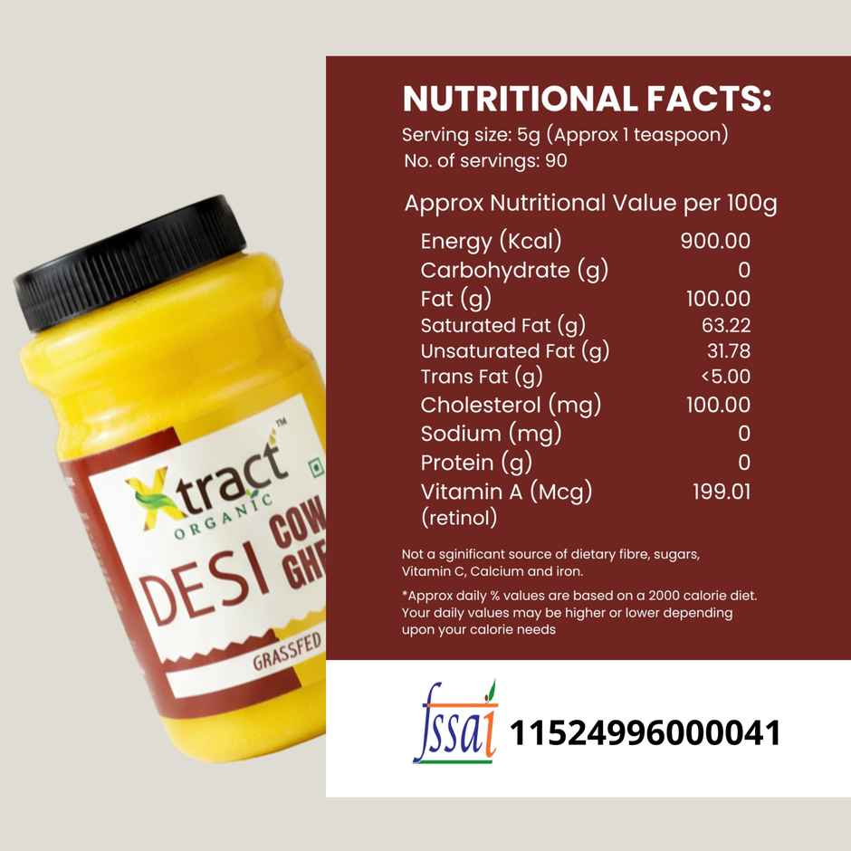 Xtract Organic Desi Cow ghee