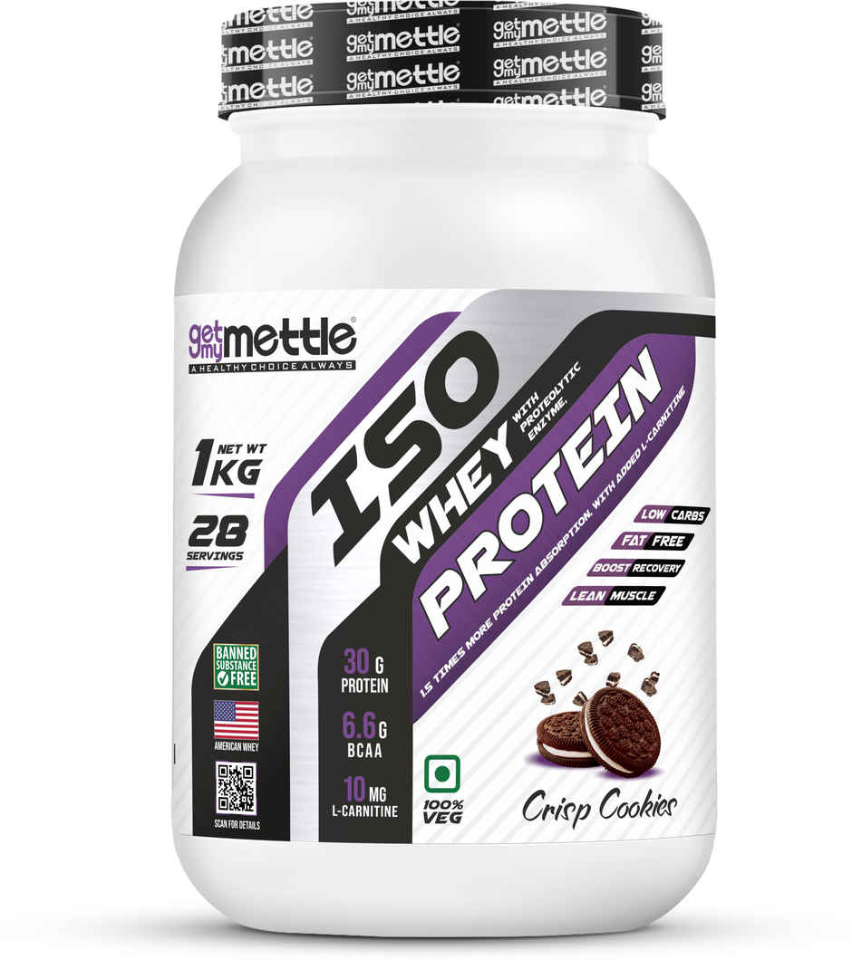 Getmymettle Iso Whey Protein (Crisp Cookies)