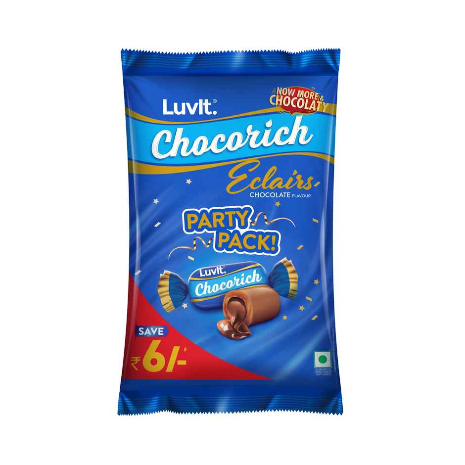 Luvit Chocorich Eclairs Chocolate Party Pack