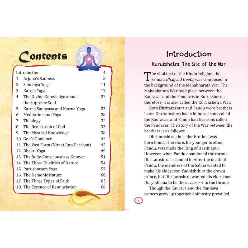 Bhagavad Gita for Children | Illustrated | Learn the mythology and culture | Story Book for Kids