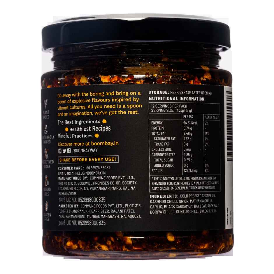 Boombay Five Chilli Oil