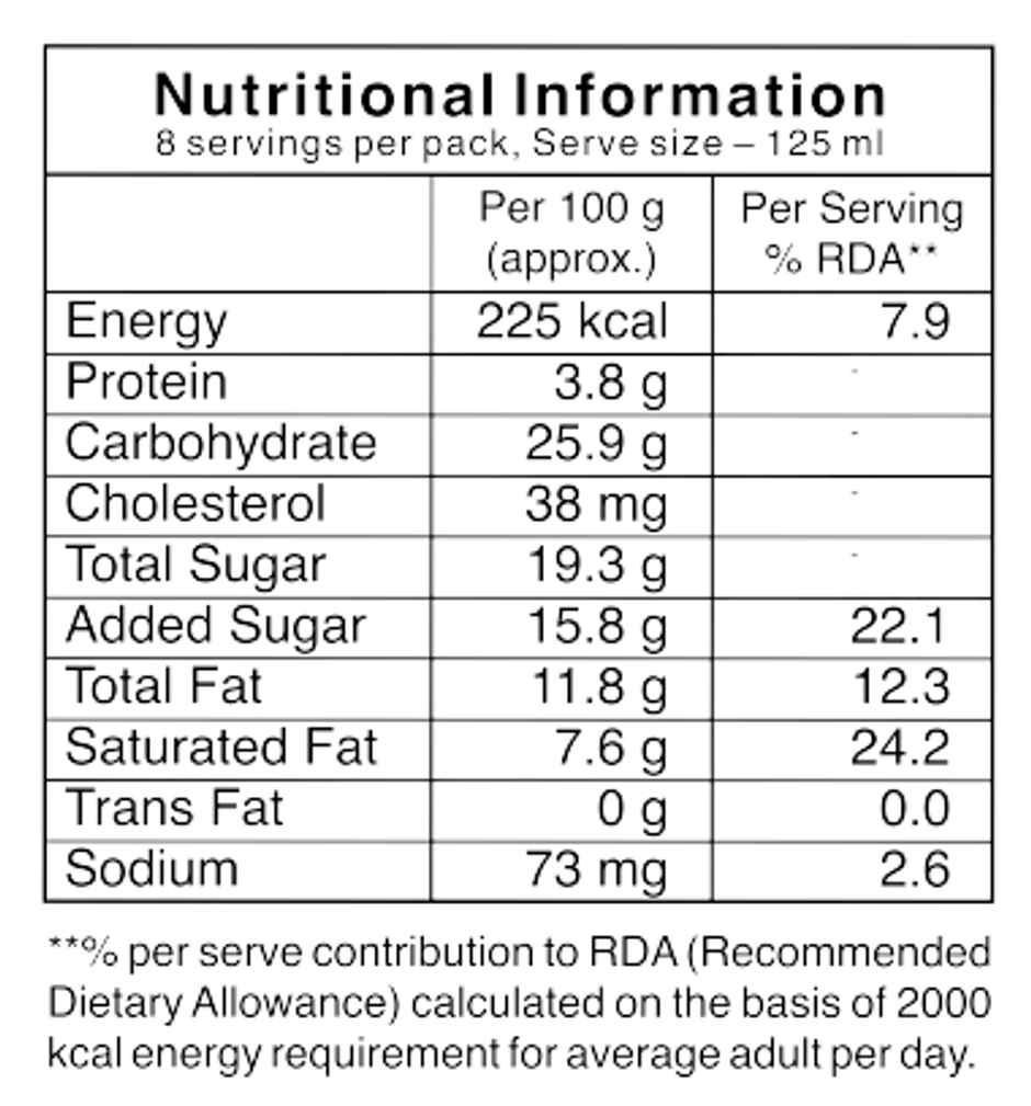 Vadilal Crunchy Butterscotch Ice Cream Tub