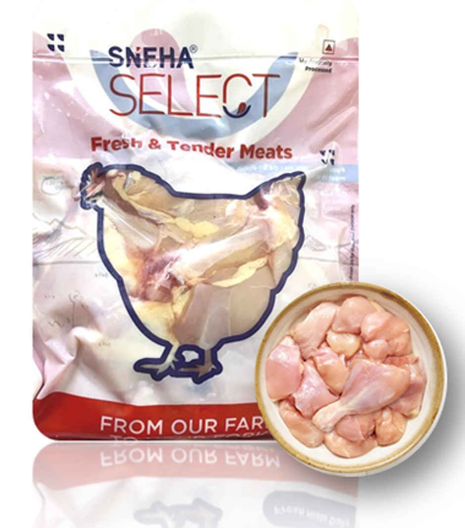 Sneha Farms Chicken Currycut Small