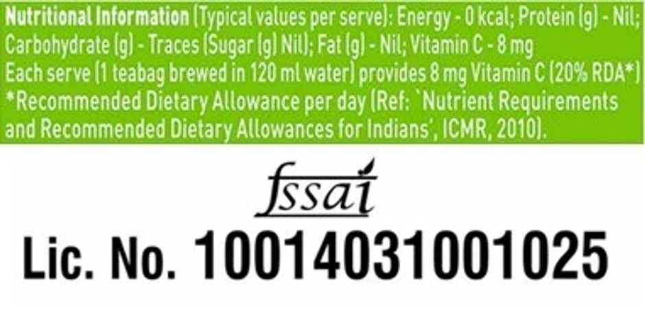 Tetley Ginger, Mint, and Lemon Green Tea