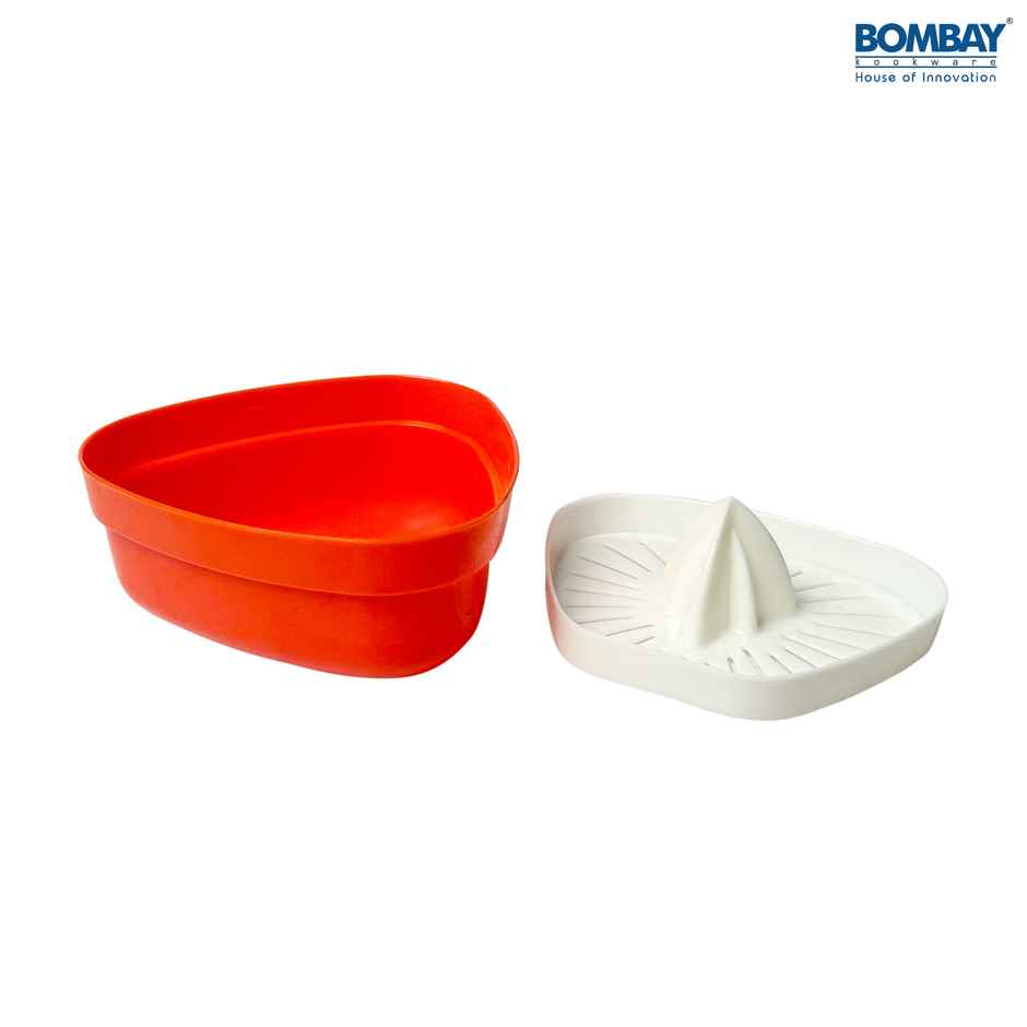 Hand Press Manual Plastic Juicer - Orange