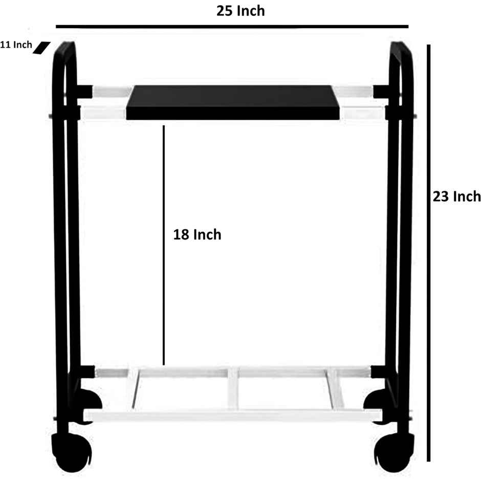 Daluci Metal Trolley For Inverter and Battery Storage and Support