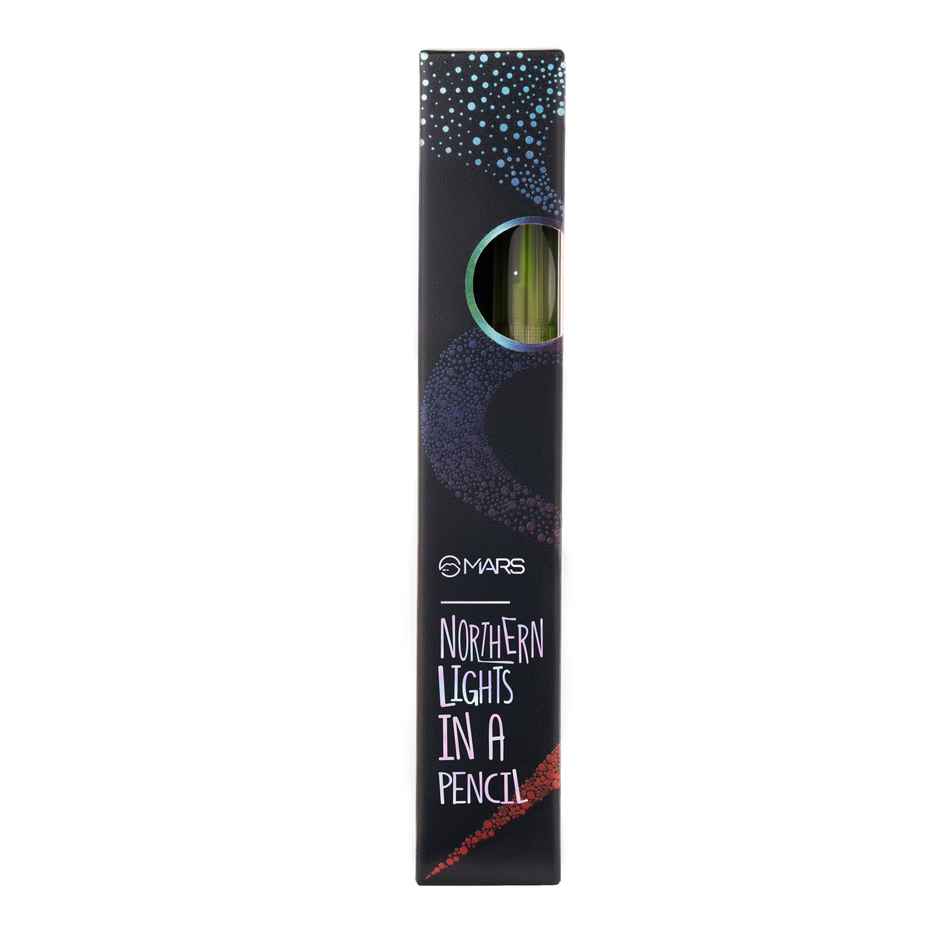 MARS Cosmetics Northern Lights In A Pen Retractable Eyeliner (0.35gm) (03-TUNDRA TEAL)