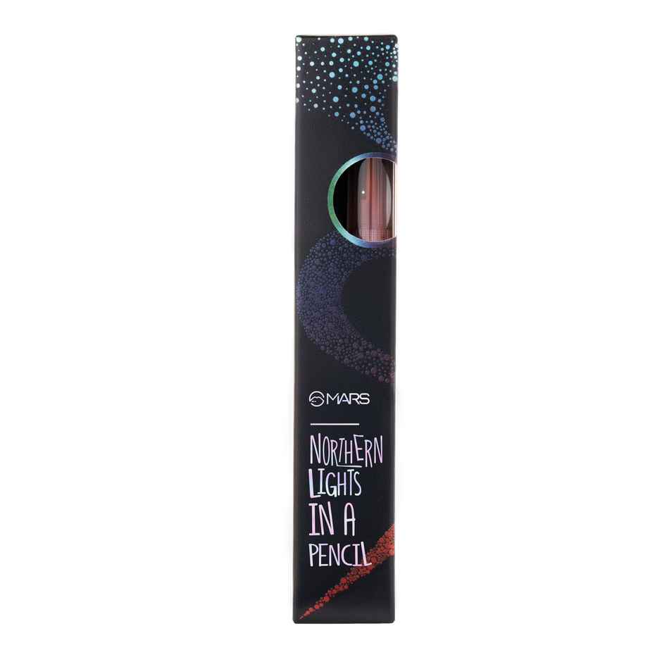 MARS Cosmetics Northern Lights In A Pen Retractable Eyeliner (0.35gm) (02-ALASKAN AZURE)