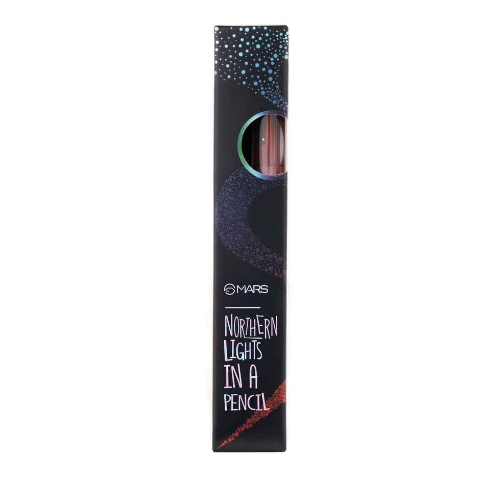 MARS Cosmetics Northern Lights In A Pen Retractable Eyeliner (0.35gm) (02-ALASKAN AZURE)