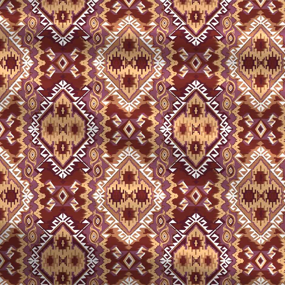 Mytrident Bedsheet Set | Queen Size Double Bed sheet set | 100% Cotton - Modern Brown