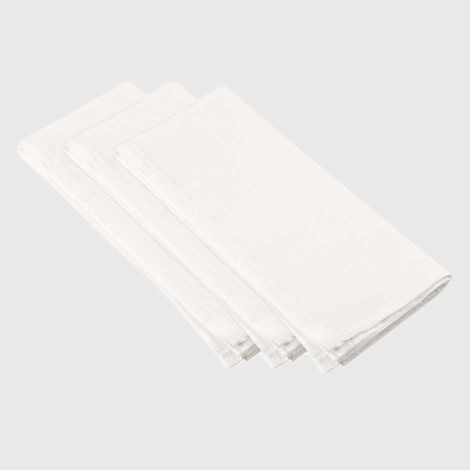 Royal Son Men's Casual Premium Cotton Handkerchief Hanky - HNYK - WT - BG - 6P