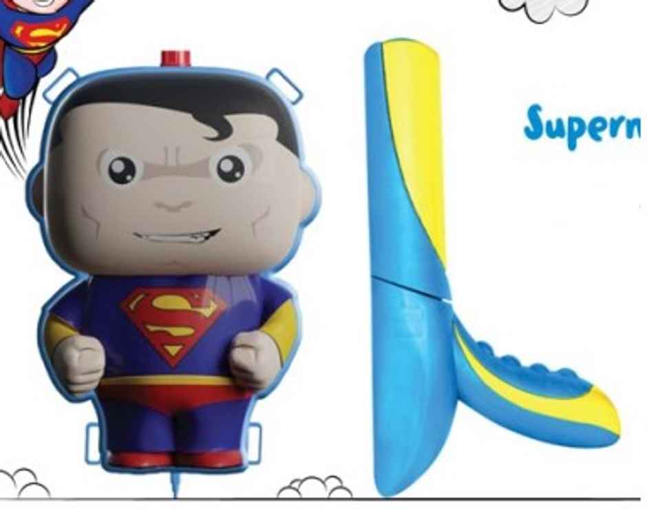 Superman Holi Water Tank Pichkari | 2 L | Tomuncle