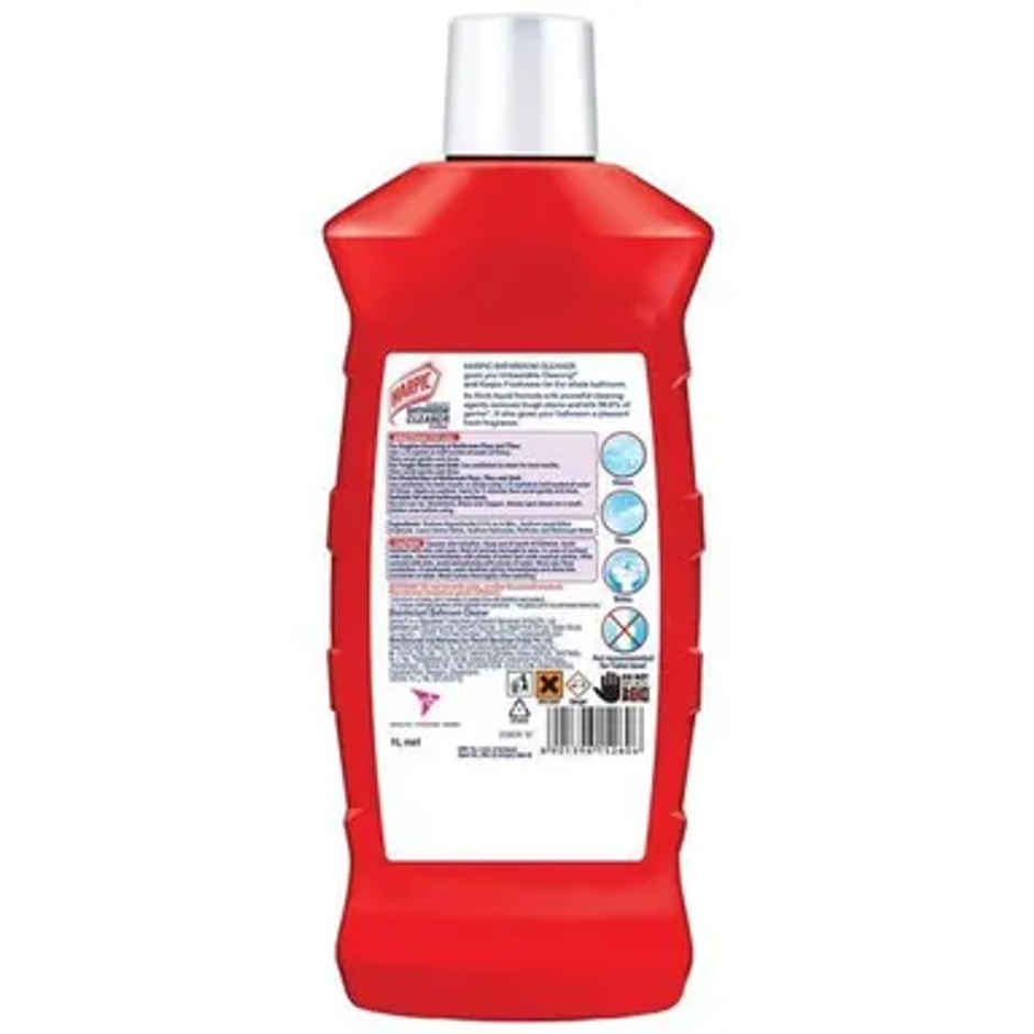 Harpic Floral Bathroom Cleaner Liquid | Removes Bathroom Stains