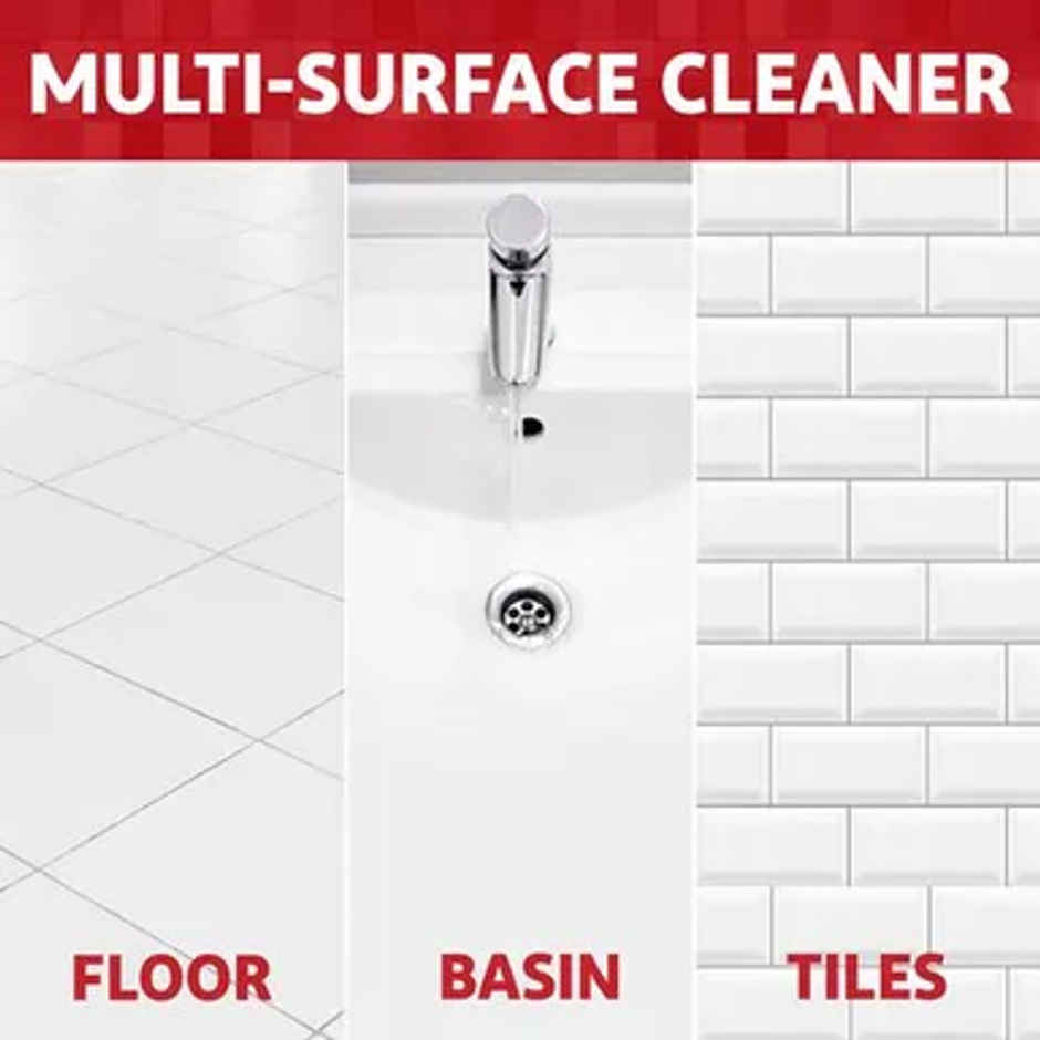 Harpic Lemon Bathroom Cleaner Liquid | Removes Bathroom Stains