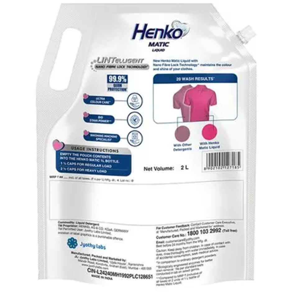 Henko Matic Front Load Detergent Liquid