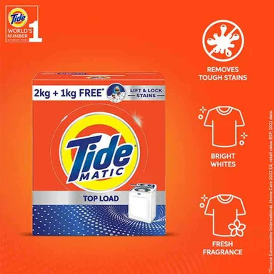 Tide Matic Top Load Detergent Powder