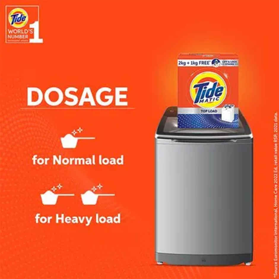 Tide Matic Top Load Detergent Powder