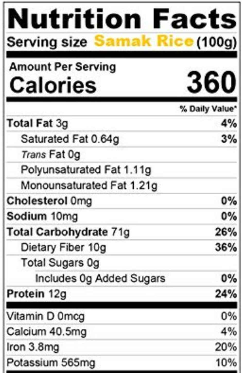 Amar Fresh And Hygienic Samak Rice