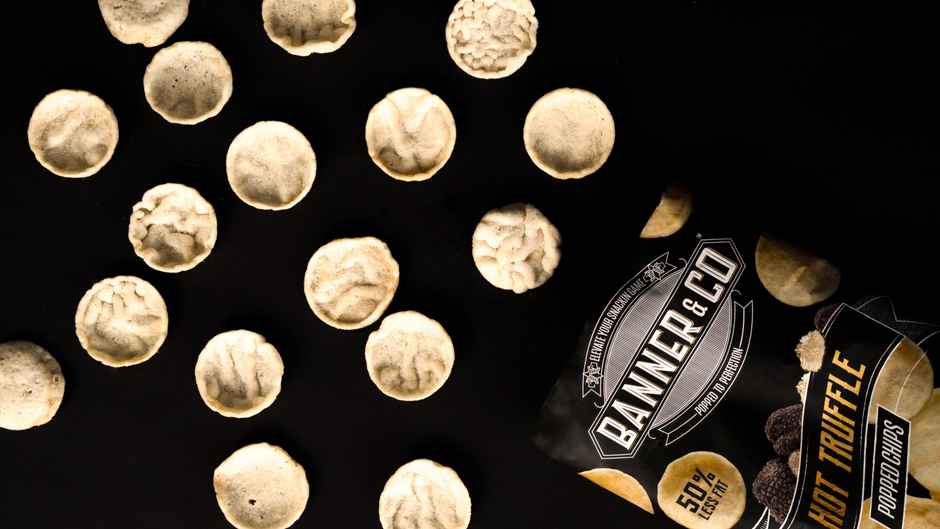 Banner & Co Hot Truffle Popped Chips