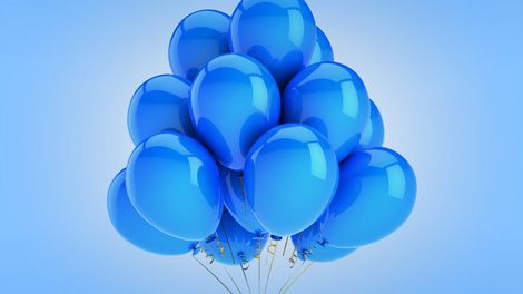 Balloon- Blue