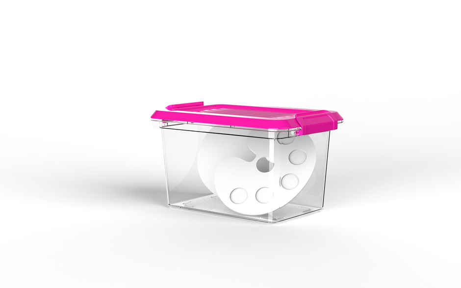 All Time Secure Storage Box 3 L (Colour May Vary)