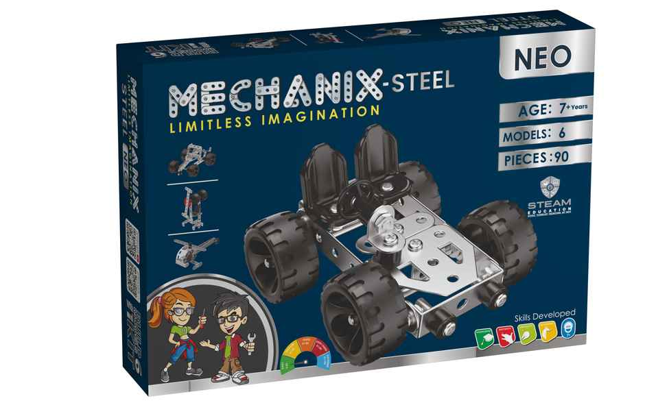 Mechanix Steel Neo Building And Construction Toy Set