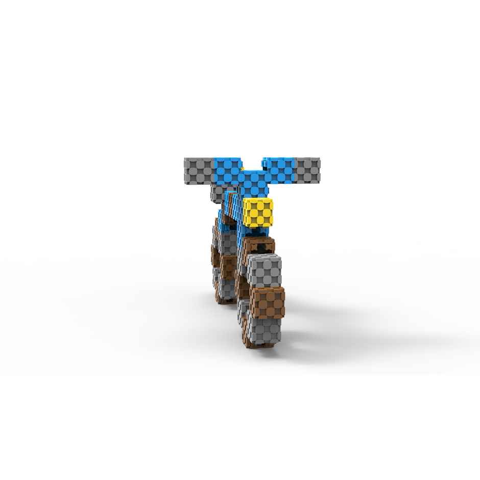 Sakara Automobile Mix Colors Cube Set Of 52 Pcs Of Building Blocks | Toys For Kids 4 To 15Years Old