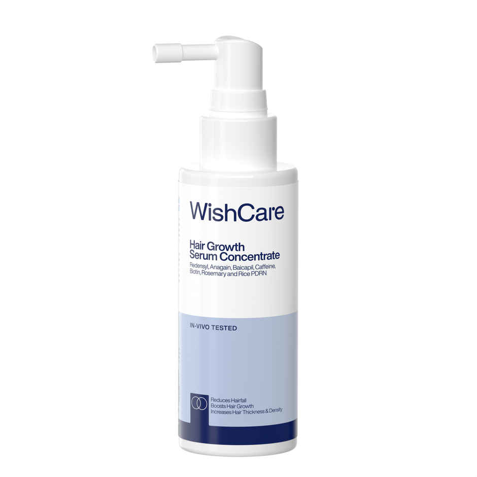 WishCare Hair Growth Serum Concentrate |Redensyl, Anagain,Biotin,Keratin &Rice Water |In-Vivo Tested