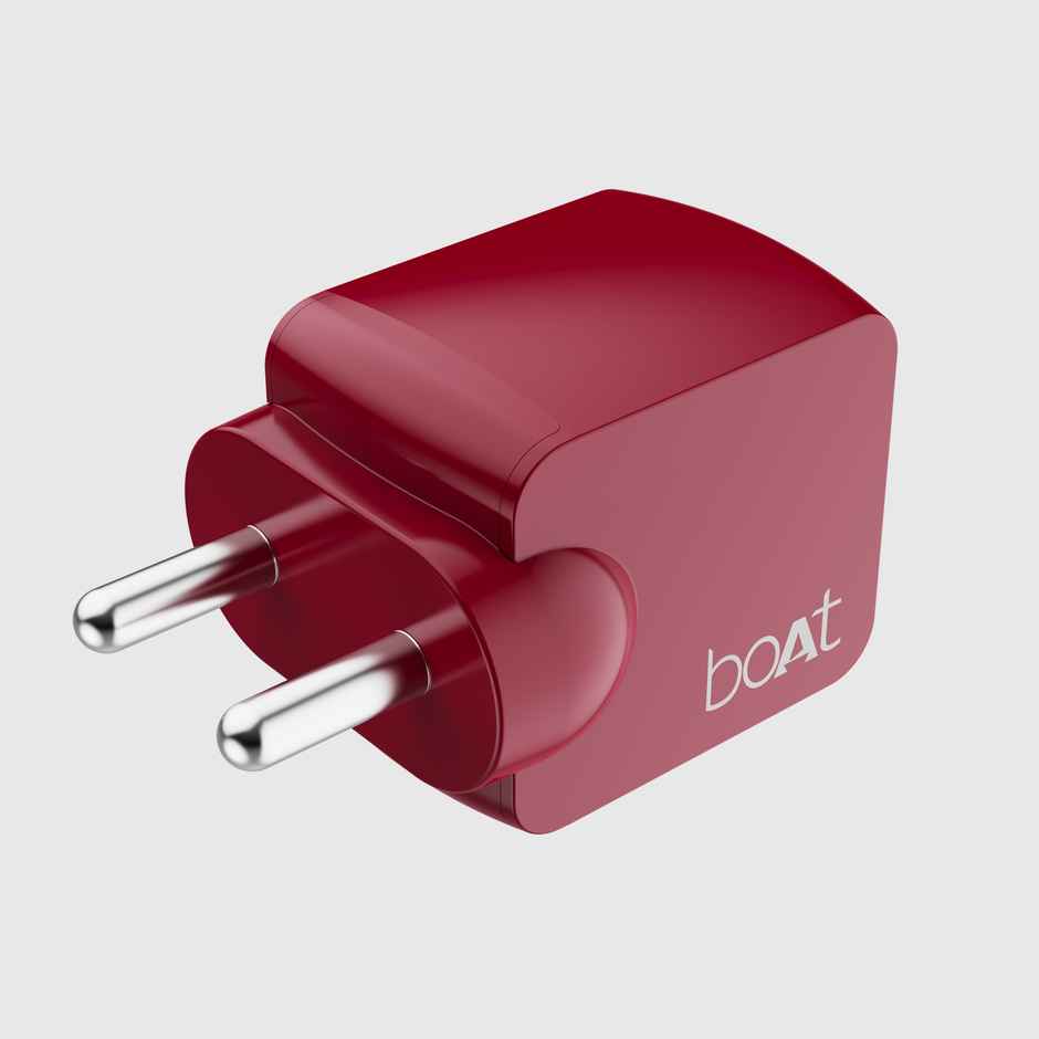 boAt 35W GaN Wall Charger w/GaN Chip Tech, Fast Charging w/PD,PPS & QC 3.0 (Monarch Red)