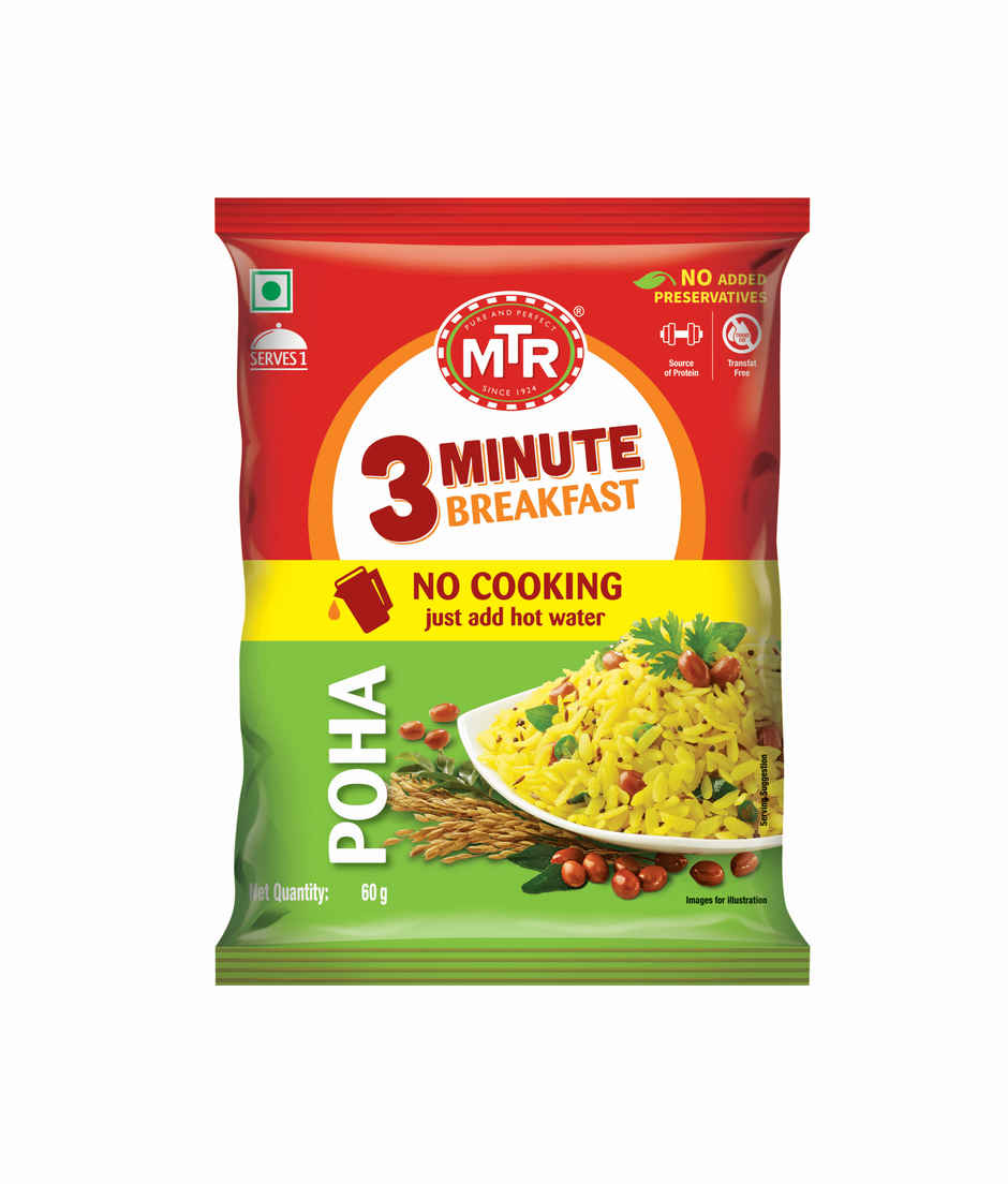 MTR 3 min Poha