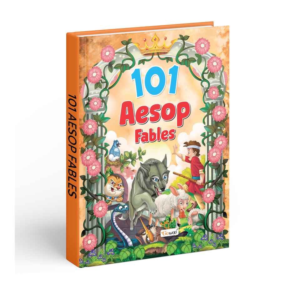 101 Aesop Fables | Ages 3-12 | Hardbound - Learning Storybook | Adventure Stories for Kids