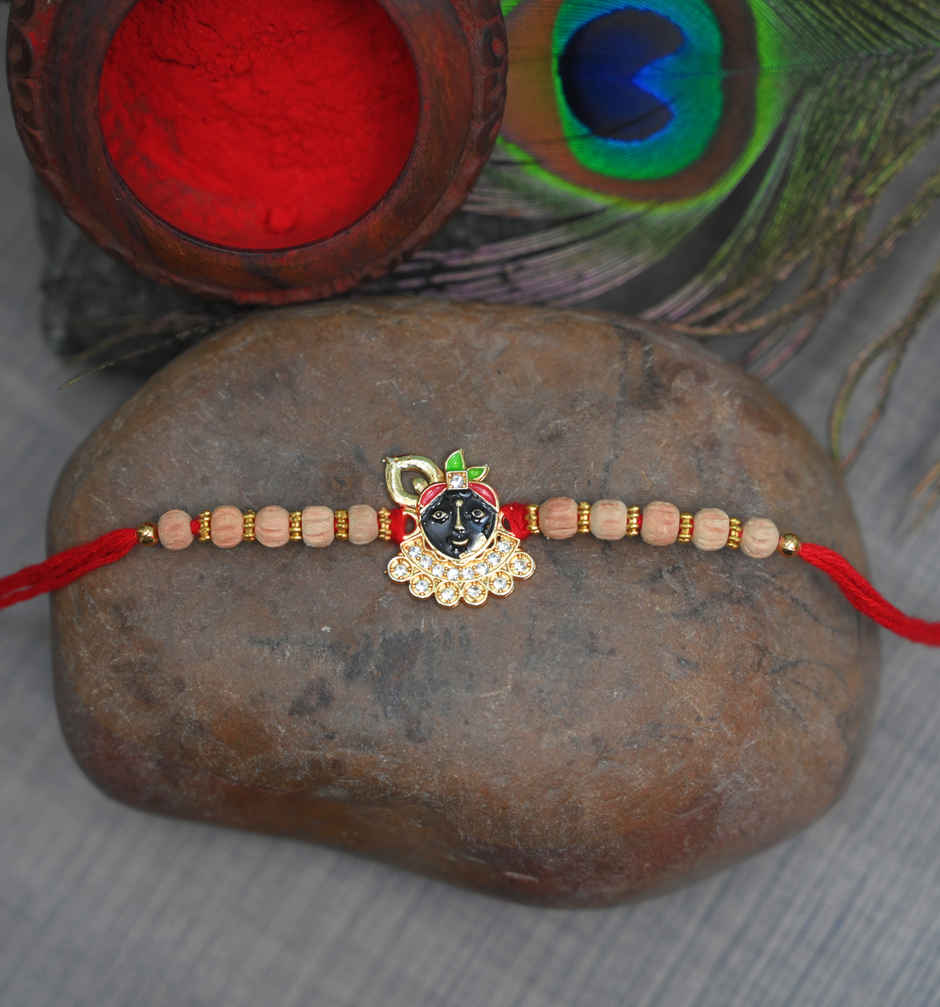 Shreenath Ji With Wooden Beads | Aurum