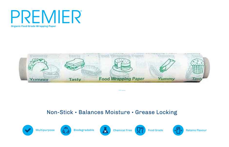 Premier Tissues Food Wrapping Paper 20Mtrs