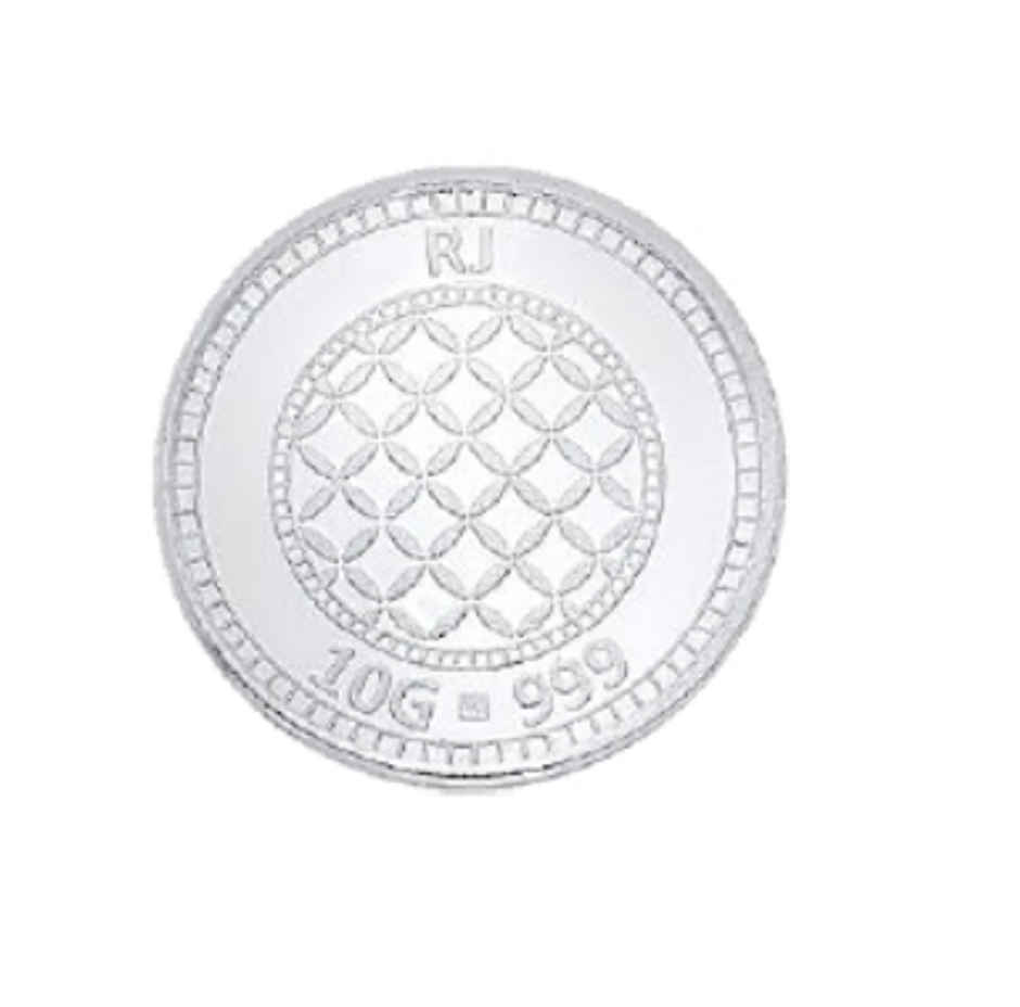 Reliance Jewels 999 Pure Silver Coin