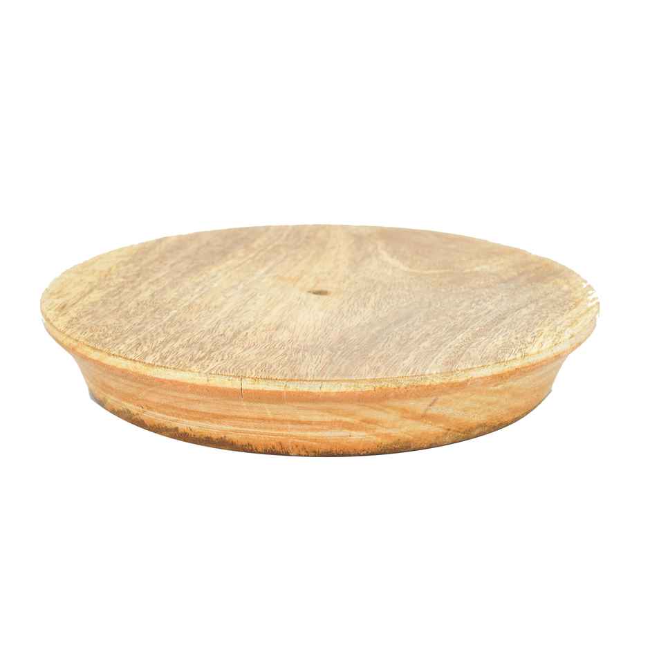 Oggn Wooden Akhand Chakla 11 Inch