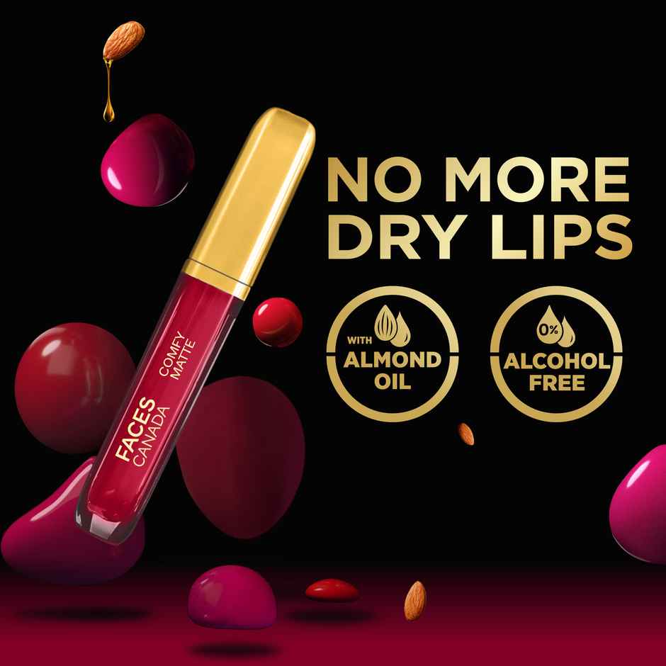 Faces Canada Comfy Matte Lip Color - On My Way One Stroke Application