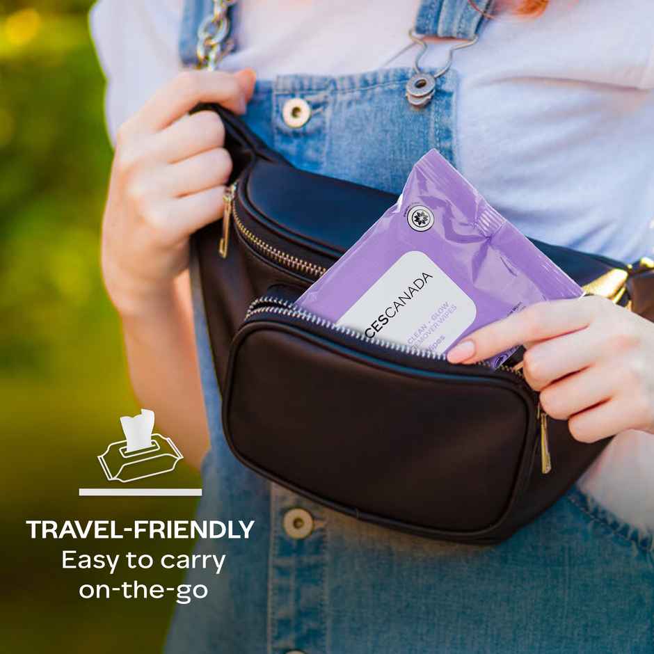 Faces Canada Fresh Clean Glow Makeup Remover Wipes