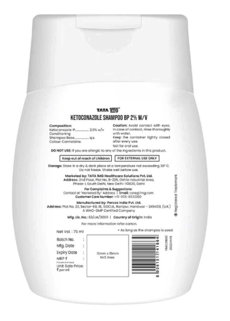 Tata 1mg Ketoconazole 2% Shampoo